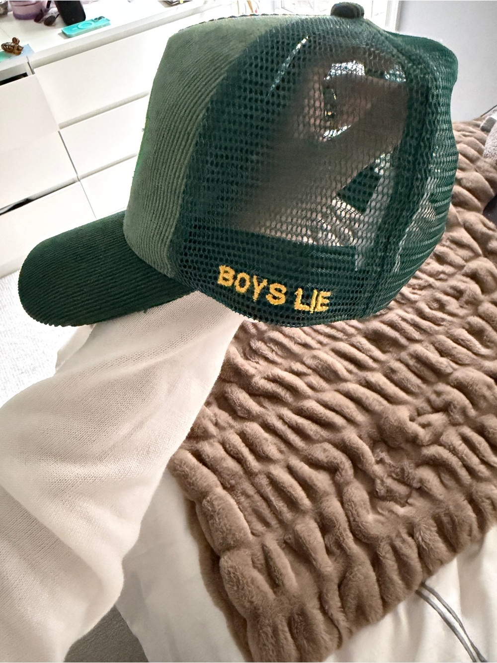 Boys Lie Trucker Hat - Picture 2 of 3